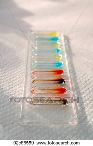 Stock Photo - Blood test equipment.. Fotosearch