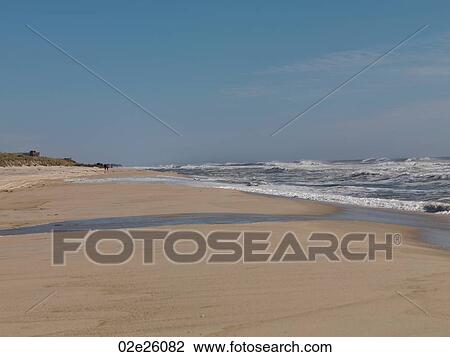 Stock Image - Bridgehampton Beach, the Hamptons. Fotosearch