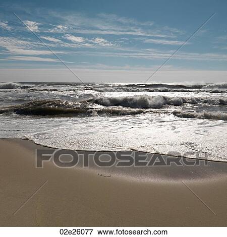 Stock Photo - Bridgehampton Beach, the Hamptons. Fotosearch