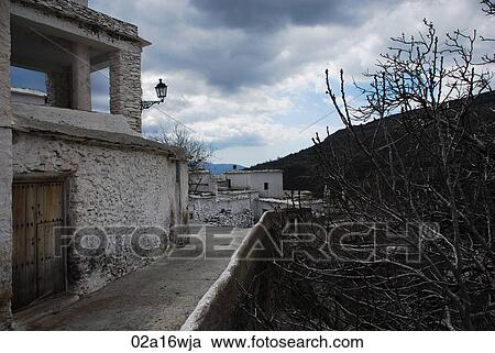 Building approach in Alpujarras, Granada, Andalusia, Spain View Large Photo Image Stock Image - Building approach in Alpujarras, Granada, Andalusia, Spain. Fotosearch