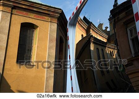 Building exterior distortion in Przemysl, Poland View Large Photo Image Stock Image - Building exterior distortion in Przemysl, Poland. Fotosearch