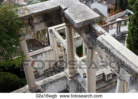 Building structure of Fundacion Rodriguez Acosta, Granada, Andalusia, Spain View Large Photo Image Stock Image - Building structure of Fundacion Rodriguez Acosta, Granada, Andalusia, Spain. Fotosearch