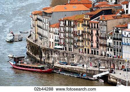 Buildings, Porto, Portugal View Large Photo Image Stock Photo - Buildings, Porto, Portugal. Fotosearch