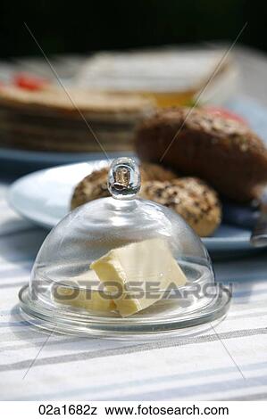 Butter and bread View Large Photo Image Stock Photo - Butter and bread. Fotosearch