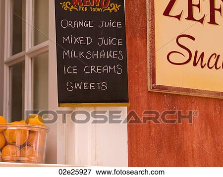 Café sign in Corfu View Large Photo Image Stock Photo - Café sign in Corfu. Fotosearch