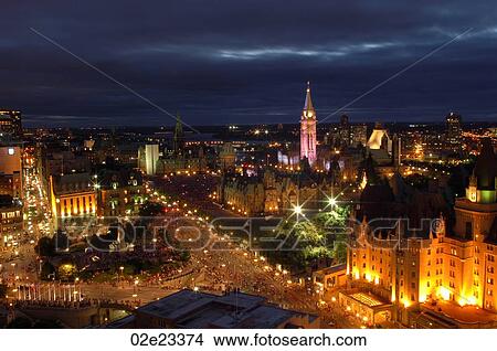 Picture - Canada Day in Ottawa, Canada.. Fotosearch