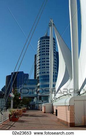 Canada place, downtown Vancouver Canada. View Large Photo Image Stock Image - Canada place, downtown Vancouver Canada.. Fotosearch