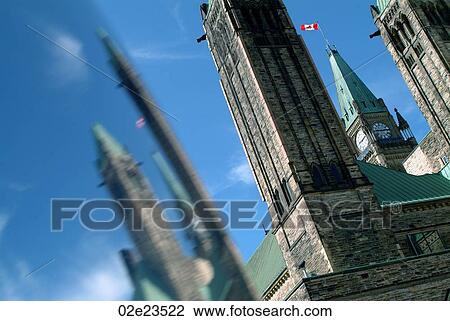 Canada's Parliament Buildings. View Large Photo Image Stock Image - Canada's Parliament Buildings.. Fotosearch