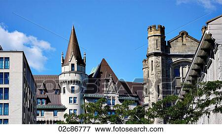 Canadian cities, Chateau Laurier Hotel - landmark architecture, Ottawa Canada. View Large Photo Image Stock Photo - Canadian cities, Chateau Laurier Hotel - landmark architecture, Ottawa Canada.. Fotosearch