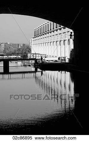 Stock Photography - Canadian Cities, Ottawa Rideau Canal, Canada.. Fotosearch