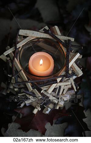 Stock Image - Candle. Fotosearch