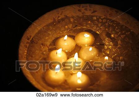 Stock Photo - Candles. Fotosearch