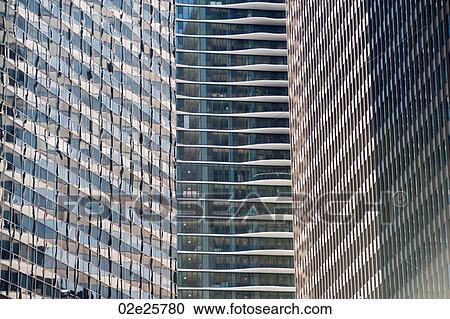 Chicago, Aqua Building View Large Photo Image Stock Image - Chicago, Aqua Building. Fotosearch