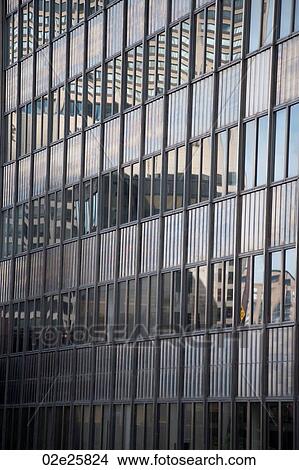 Chicago Building Windows View Large Photo Image Picture - Chicago Building Windows. Fotosearch