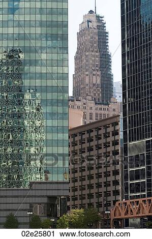 Chicago Buildings View Large Photo Image Stock Image - Chicago Buildings. Fotosearch