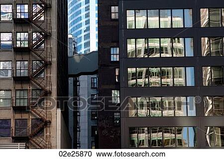 Stock Image - Chicago Buildings. Fotosearch