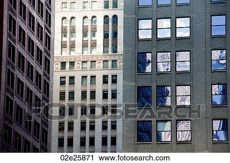 Stock Image - Chicago Buildings. Fotosearch