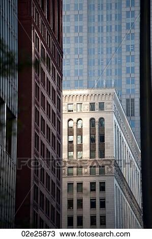 Chicago Buildings View Large Photo Image Stock Image - Chicago Buildings. Fotosearch