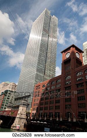Stock Photo - Chicago, Central Office Building. Fotosearch