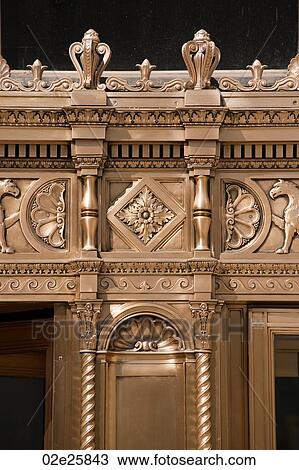 Chicago, Metallic Wall View Large Photo Image Stock Image - Chicago, Metallic Wall. Fotosearch