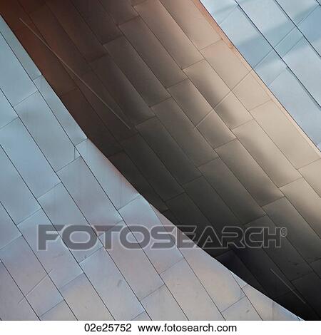 Stock Image - Chicago, The Pritzker Pavilion. Fotosearch