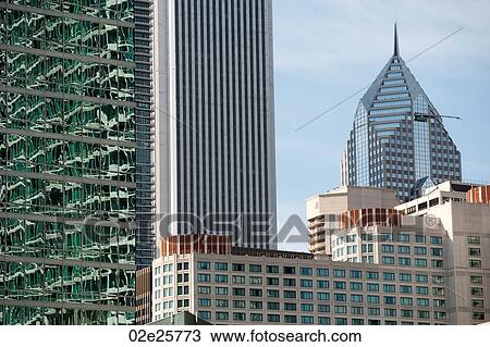 Chicago, Two Prudential Plaza View Large Photo Image Stock Image - Chicago, Two Prudential Plaza. Fotosearch