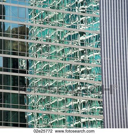 Stock Image - Chicago, Windows. Fotosearch