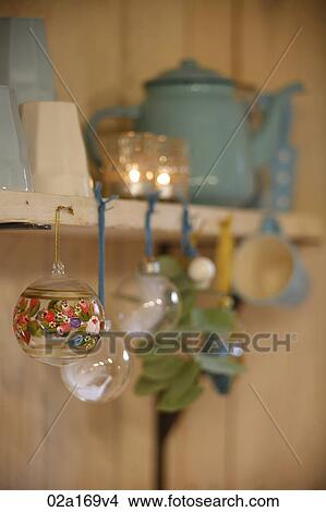 Picture - Christmas decorations. Fotosearch