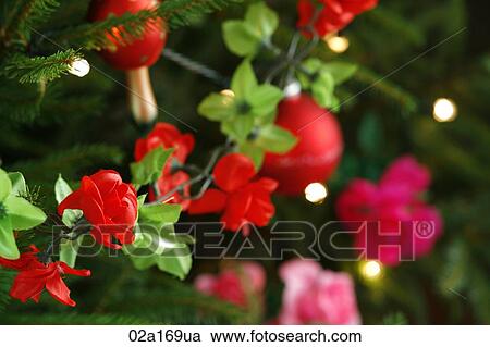 Stock Image - Christmas decorations. Fotosearch