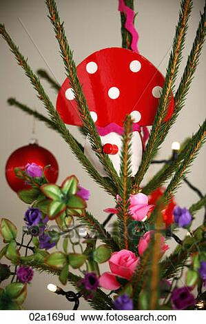 Stock Image - Christmas decorations. Fotosearch