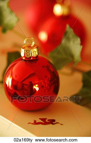 Stock Photo - Christmas decorations. Fotosearch