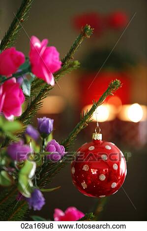 Stock Photo - Christmas decorations. Fotosearch