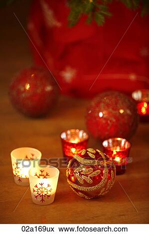 Stock Photo - Christmas decorations. Fotosearch