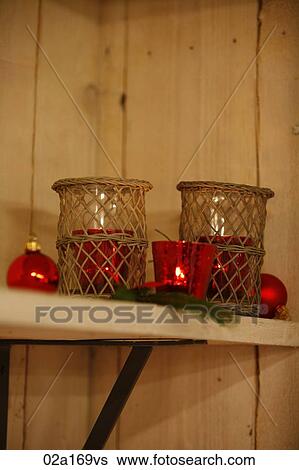 Stock Photograph - Christmas decorations. Fotosearch