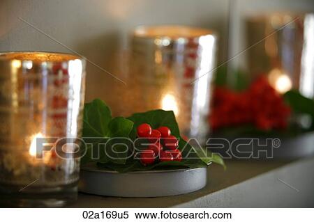 Stock Photography - Christmas decorations. Fotosearch