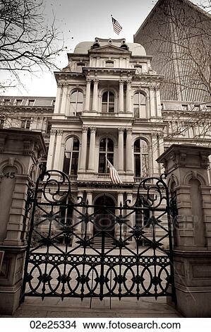 Picture - City Hall building in Boston, Massachusetts, USA. Fotosearch