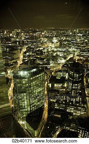 City of London's nighttimes energy View Large Photo Image Stock Image - City of London's nighttimes energy. Fotosearch