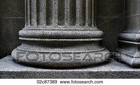 Close-up of a strong supportive pillar base. View Large Photo Image Stock Photo - Close-up of a strong supportive pillar base.. Fotosearch