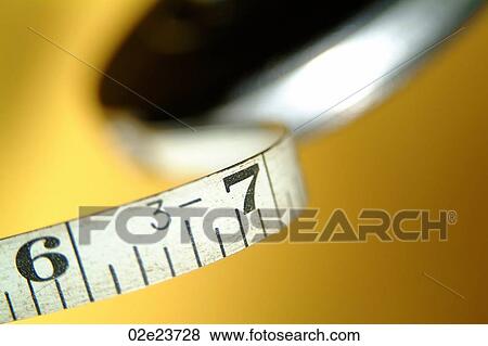 Stock Photo - Close-up of measuring tape.. Fotosearch
