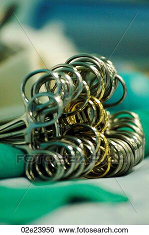 Close-up of surgical clamps View Large Photo Image Stock Image - Close-up of surgical clamps. Fotosearch