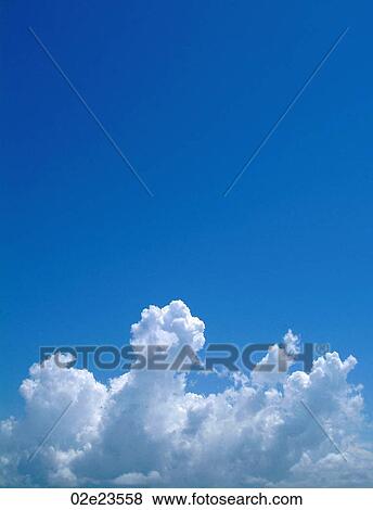 Clouds with blue sky above. View Large Photo Image Stock Photo - Clouds with blue sky above.. Fotosearch
