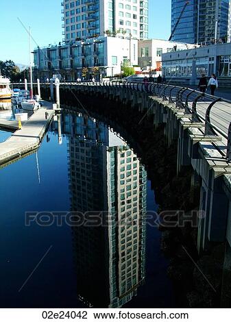 Stock Image - Coal Harbour Vancouver Canada. Fotosearch
