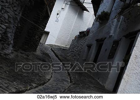 Cobbled alley in Alpujarras, Granada, Andalusia, Spain View Large Photo Image Stock Photography - Cobbled alley in Alpujarras, Granada, Andalusia, Spain. Fotosearch