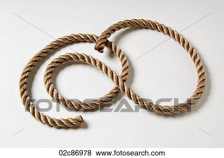 Coiled rope on a white background. View Large Photo Image Stock Photo - Coiled rope on a white background.. Fotosearch