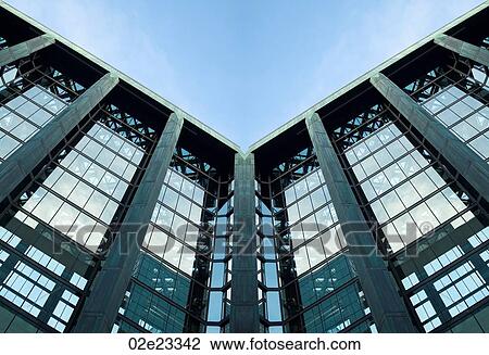 Converging architectural structure. View Large Photo Image Stock Image - Converging architectural structure.. Fotosearch