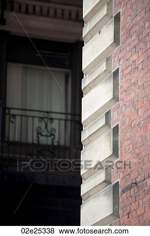 Corner of a building in Boston, Massachusetts, USA View Large Photo Image Stock Photo - Corner of a building in Boston, Massachusetts, USA. Fotosearch