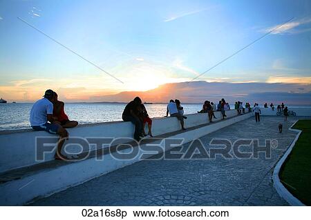 Couples at Sunset View Large Photo Image Stock Photography - Couples at Sunset. Fotosearch