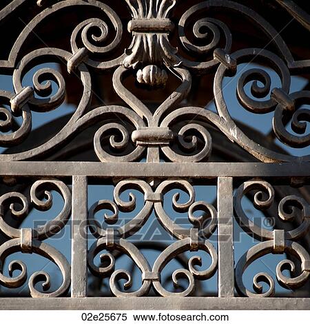 Decorative ironworks in Boston, Massachusetts, USA View Large Photo Image Stock Photography - Decorative ironworks in Boston, Massachusetts, USA. Fotosearch