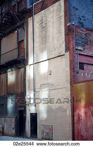 Derelict exterior walls in Boston, Massachusetts, USA View Large Photo Image Picture - Derelict exterior walls in Boston, Massachusetts, USA. Fotosearch