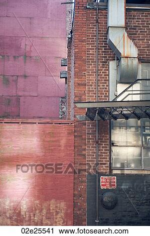 Derelict exterior walls in Boston, Massachusetts, USA View Large Photo Image Stock Image - Derelict exterior walls in Boston, Massachusetts, USA. Fotosearch